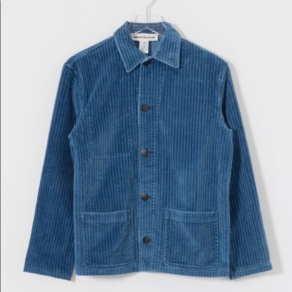 Caron Callahan indigo Krasner jacket S